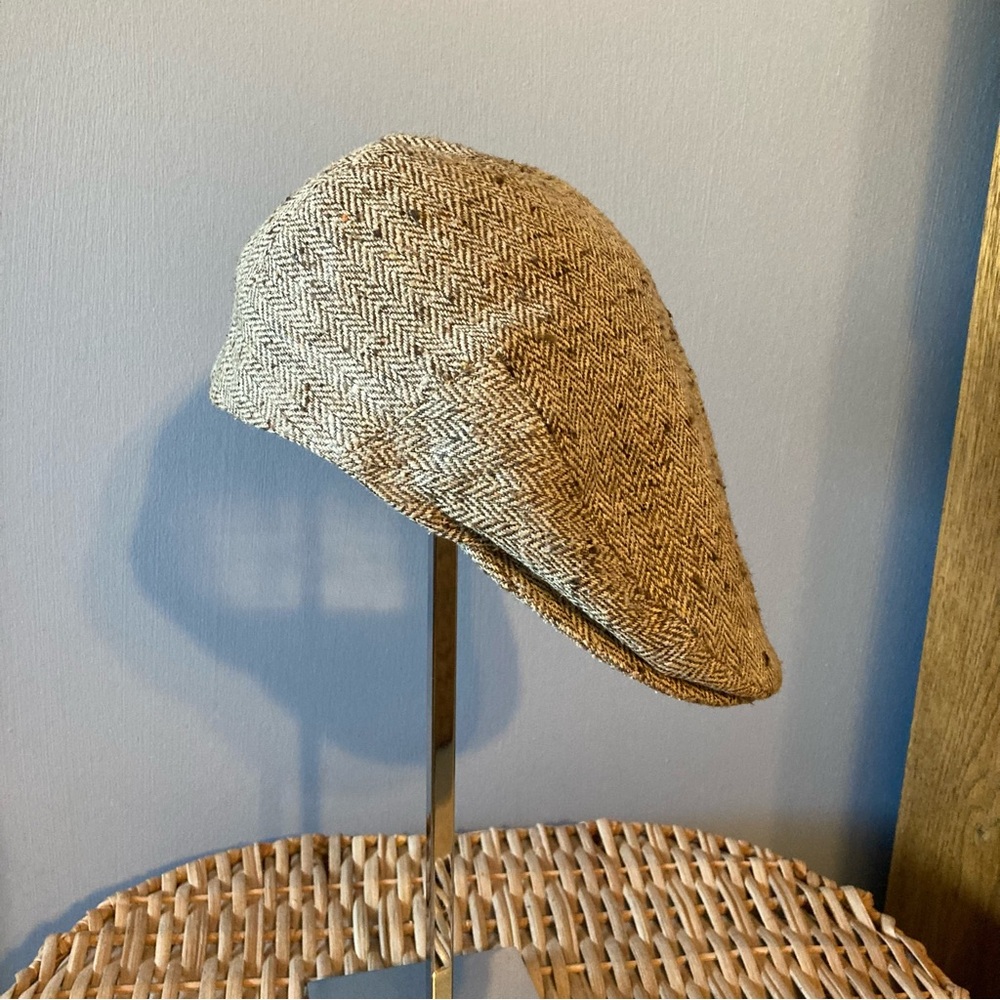 City Sport Herringbone Flat Cap